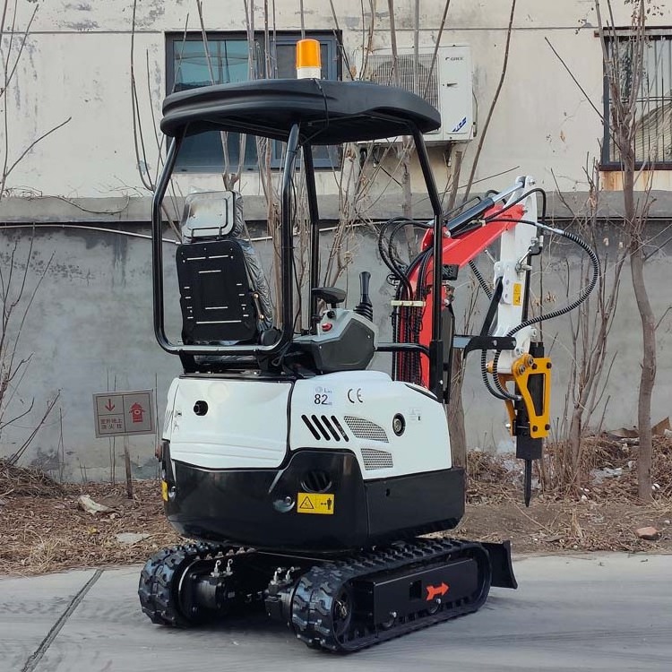 CE EPA approved mini  retro excavator towable backhoe 1.2ton mini excavator  attatchments for sale