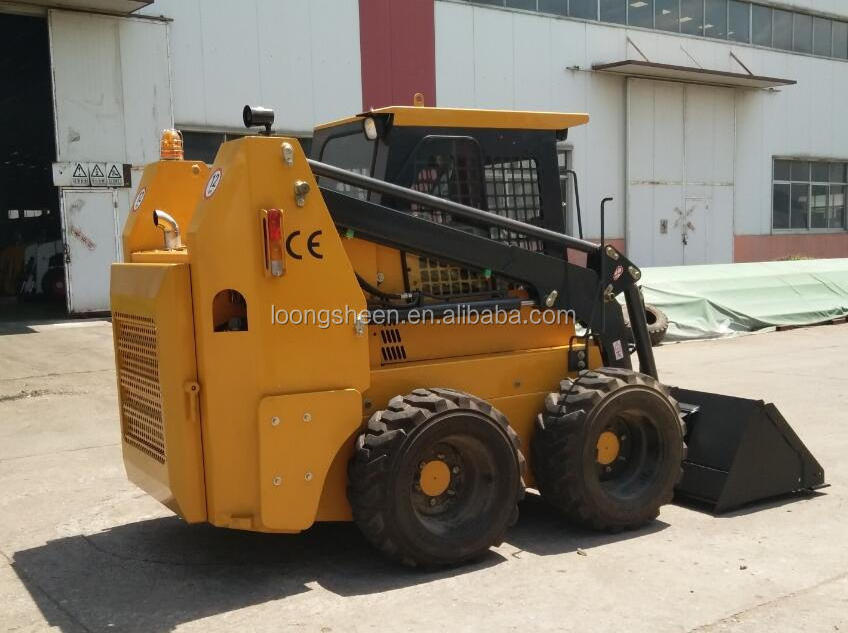 skid steer loader snow blower small crawler mini skid steer loader