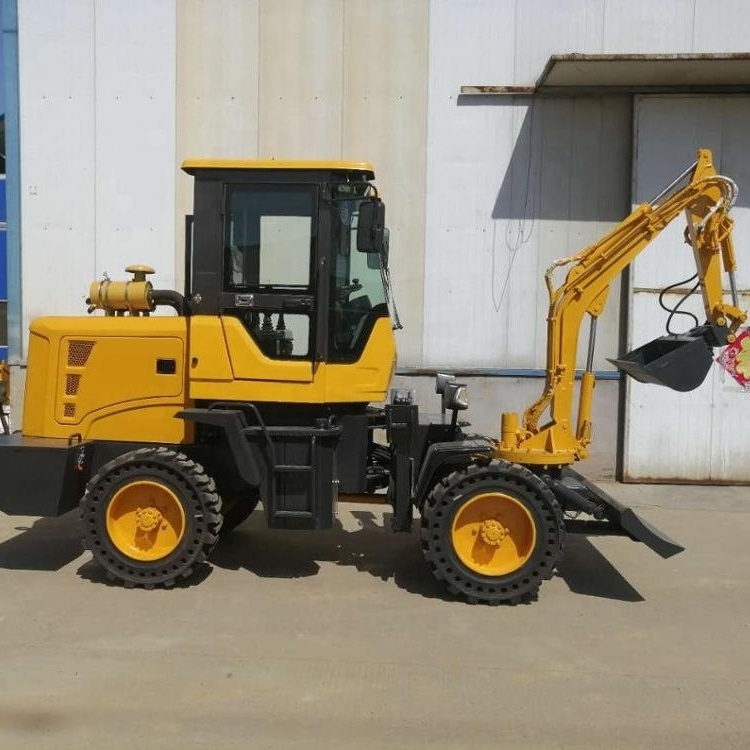 China Wheel Excavator Machine 4 ton excavator for sale