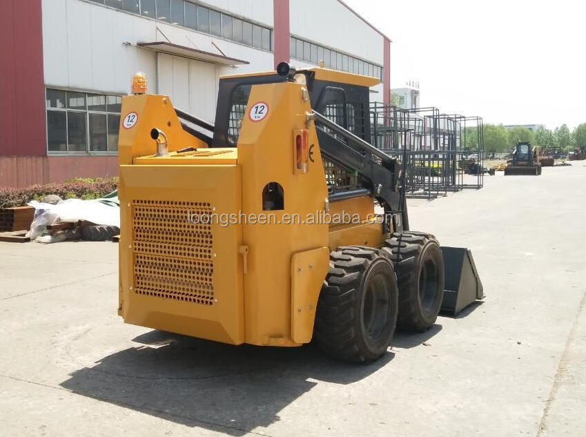 skid steer loader snow blower small crawler mini skid steer loader