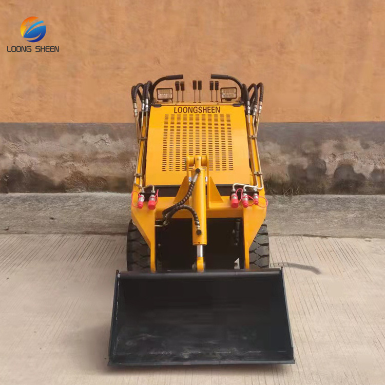 china mini wheeled skid steer loader shandong skid steer loader