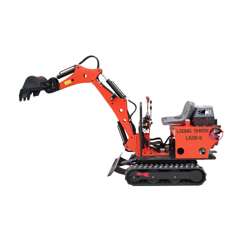 New design 800kg rubber track swing boom 0.02cbm trench bucket mini excavadora 0.8 ton excavator mini digger