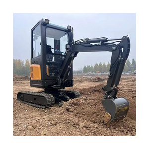 full hydraulic joystick swing boom 2 ton remote control bulldozer blade china new mini excavator digger machines