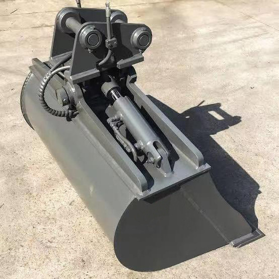 mini excavator tilt bucket with hydraulic cylinder