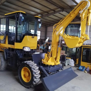 China Wheel Excavator Machine 4 ton excavator for sale