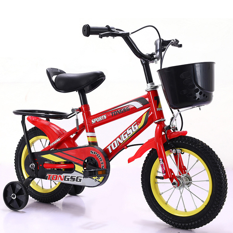 Ride On Bike Children's Bicycle Kids Balance Bike 12 14 16 18 Inch Girls Toddler Kid's Bicycle With Basket And Training Wheels