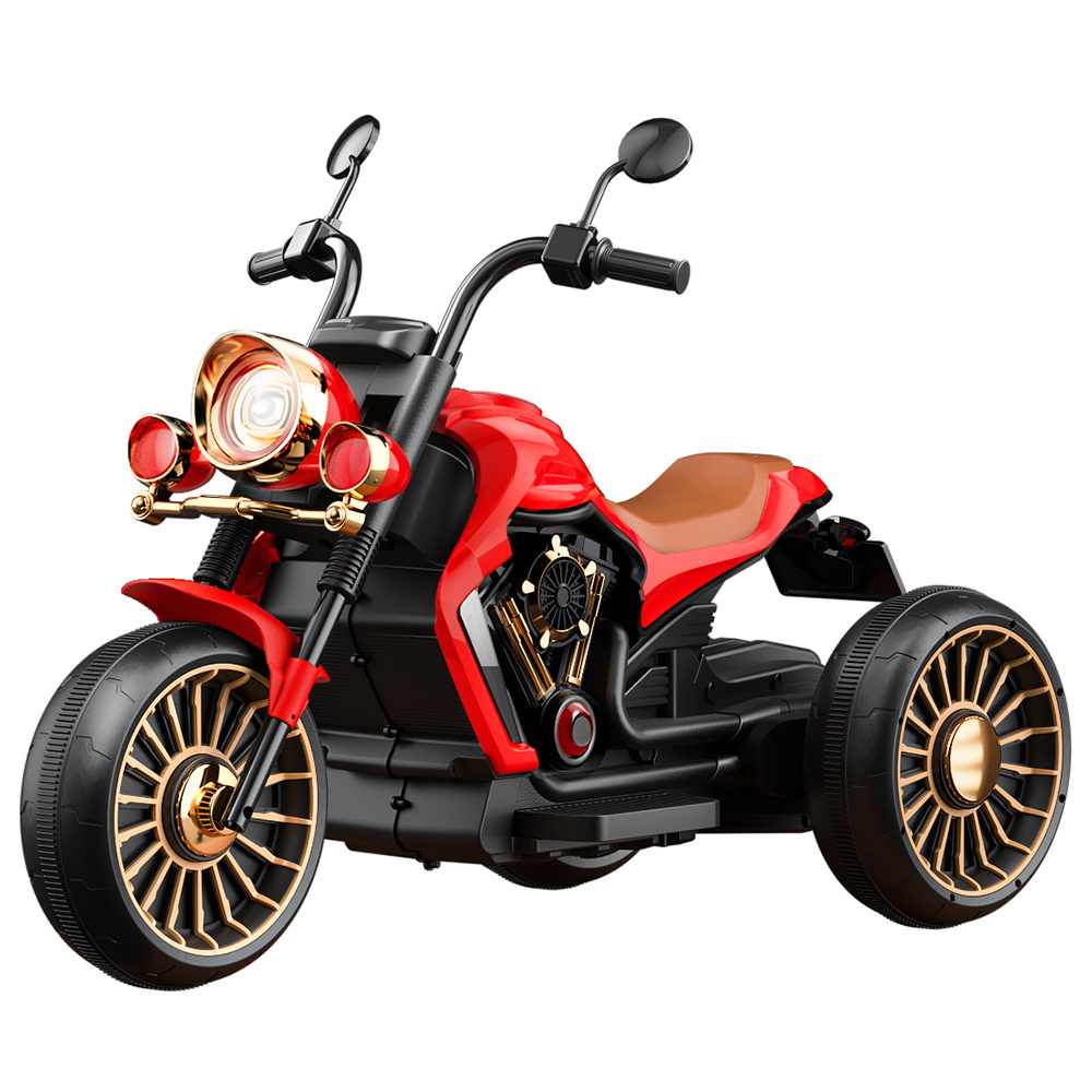 Hot Model Electric Motorcycle Ride On Car Three Wheel Motorcycle 6V Power Battery Children's Motorcycle Electric