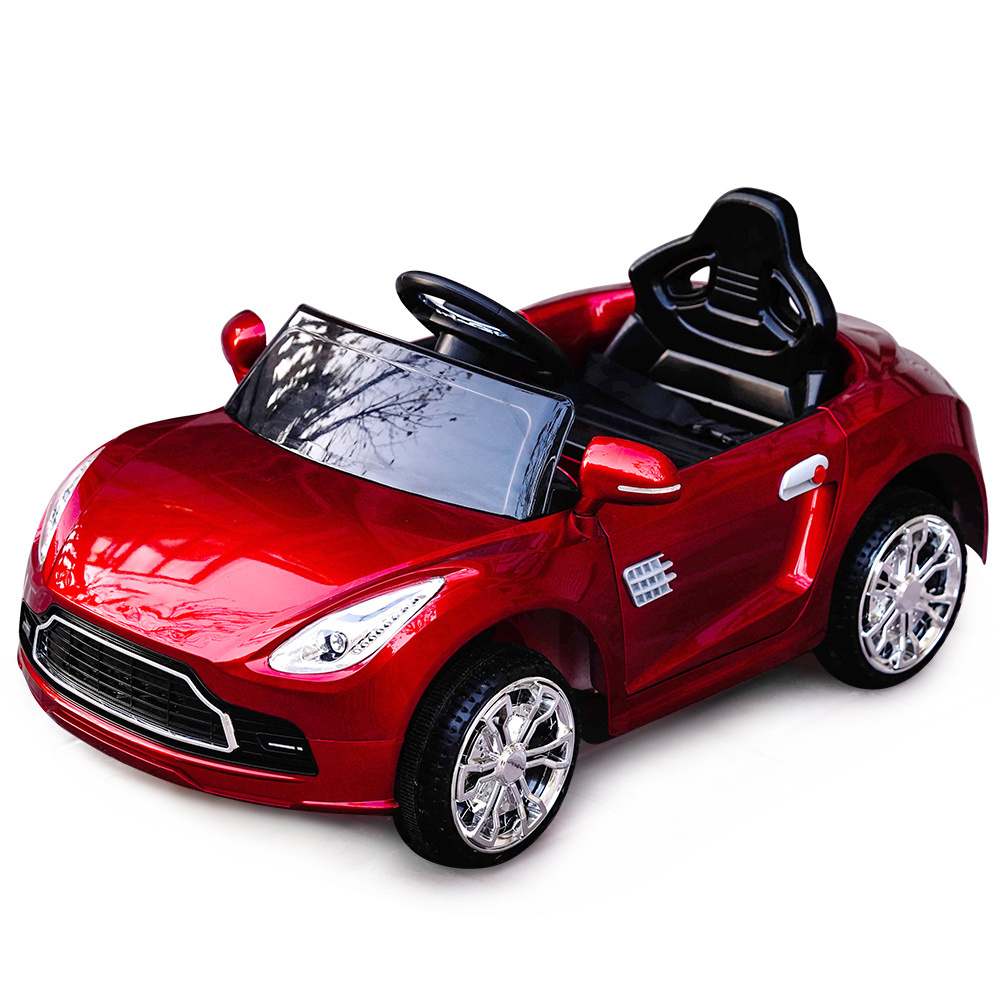 New 2024 Kids Battery Powered Car Children's Electric Vehicle Car 4 Wheels Remote Control Electric Ride On Car For 1-6 Years Old