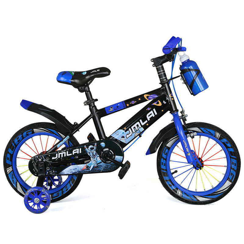 New Sports Kids Bicycle 12 14 16 18 20 Inch Carbon Steel Frame Kids Mountain Bike For Children 4 5 6 7 8 Years Old