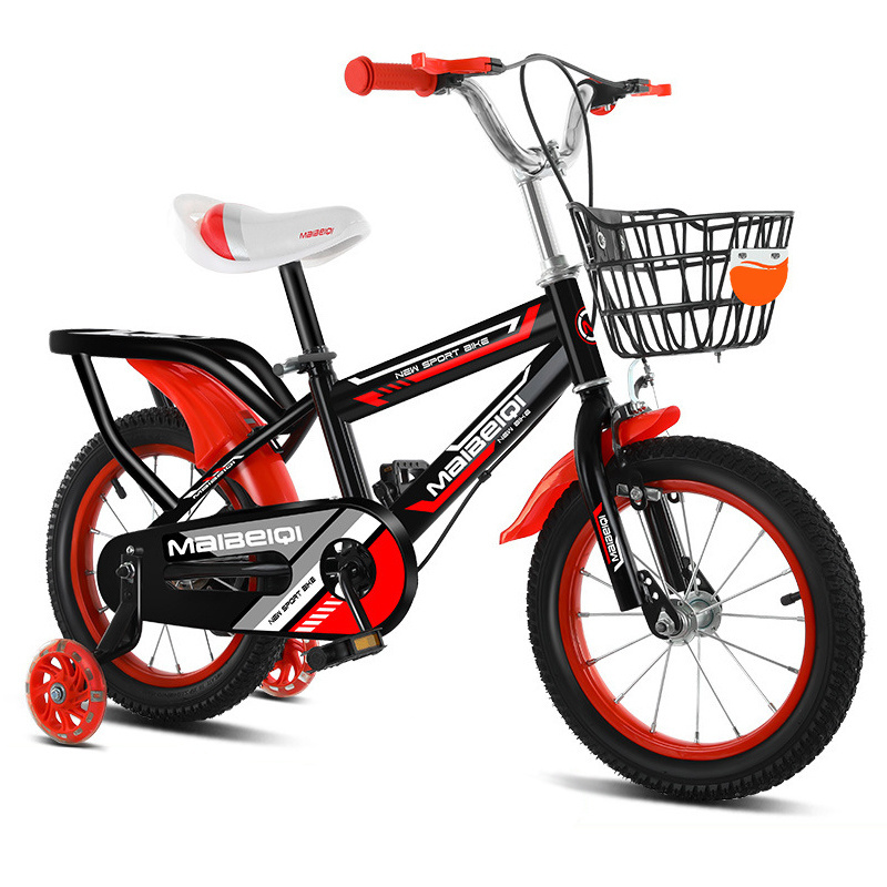 Unisex Multiple Colors 12 14 16 18 Inch Steel Frame Kids' Bicycles Bikes Toys Children's Bicycles With Training Wheels