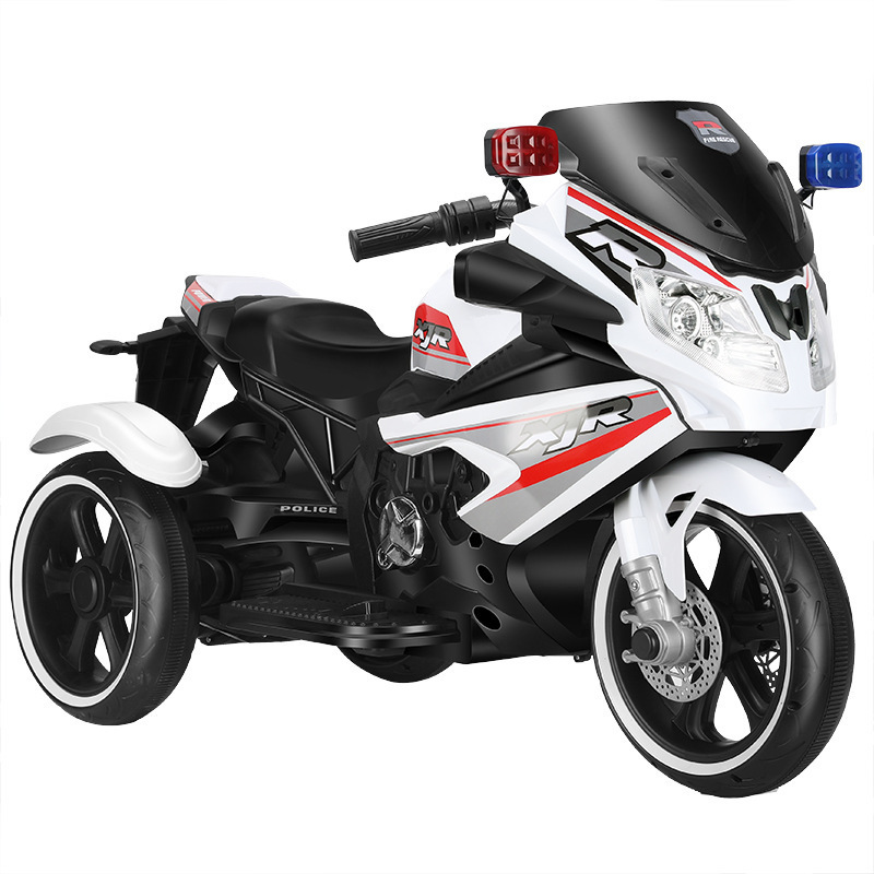 Electric Children Tricycle Motorbike Ride On Car Toys 12V  Battery 390 Motor Dual Drive Kids Electric Motorcycle For Boys Girls