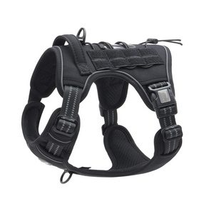 Special tactical camouflage dog strap chest strap out vest type medium sized dog explosion-proof punch lead rope