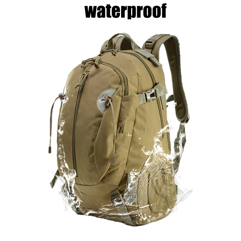 LHI Sac A Dos Custom Logo Ultralight Hiking Oxford Waterproof 30L Molle Tactical Backpack Bag