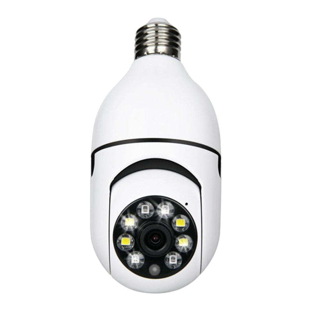 360 Panoramic TUYA Bombillo Camara De Seguridad CCTV Smart Home Security IP Wireless Lightbulb Wifi Light Bulb Camera 360 Degree