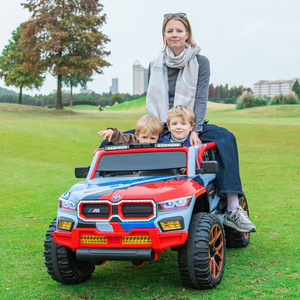 children atv ride on electric car kids two seat power wheel ride-on cars for 12 years