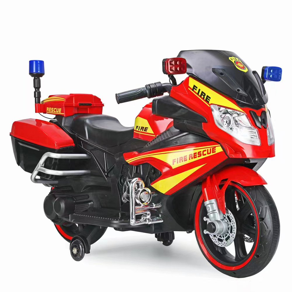 electric kid toy car baby plastic motorbike battery powered motorcycle child ride on police motorcycle for kids