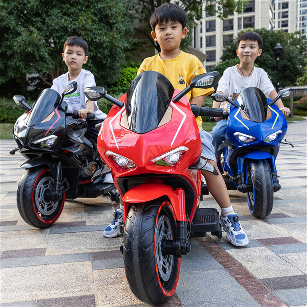 2 flash wheel children electric motorbike 2024 battery charger motorcycle for kids 8 years old