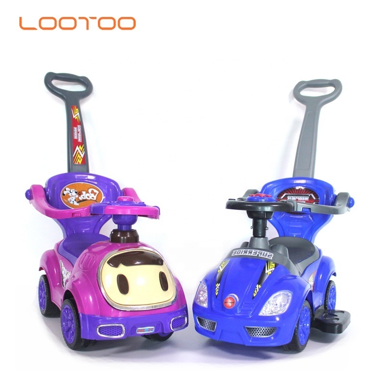 China factory cheap price 2020 new sliding toy kids ride on car with push handle