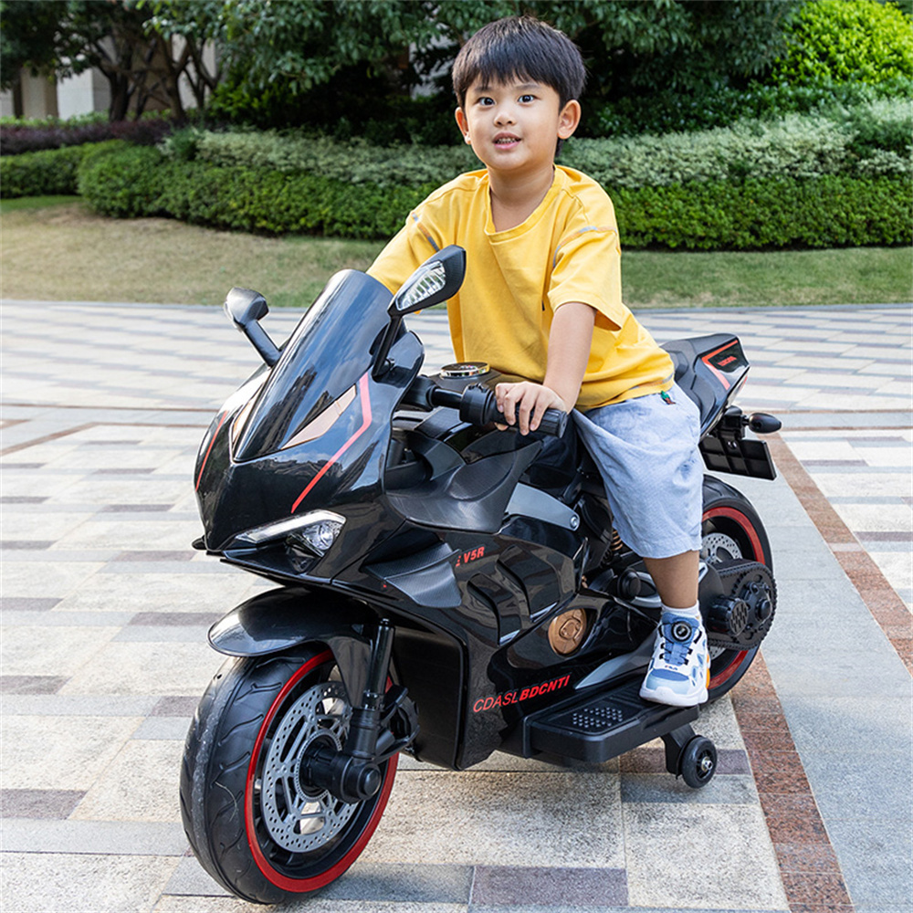 2 flash wheel children electric motorbike 2024 battery charger motorcycle for kids 8 years old