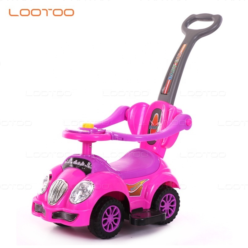 China factory cheap price 2020 new sliding toy kids ride on car with push handle