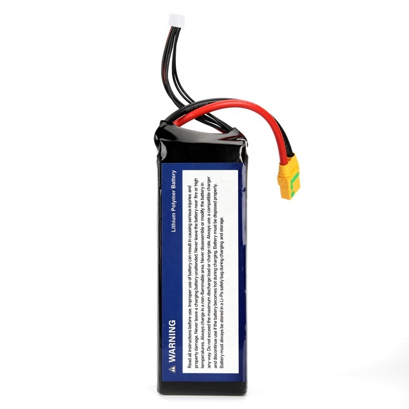 Lithium Polymer Batteries Manufacturer Lipo 6S 22.2V 10000mAh High Capacity Drone Batteries