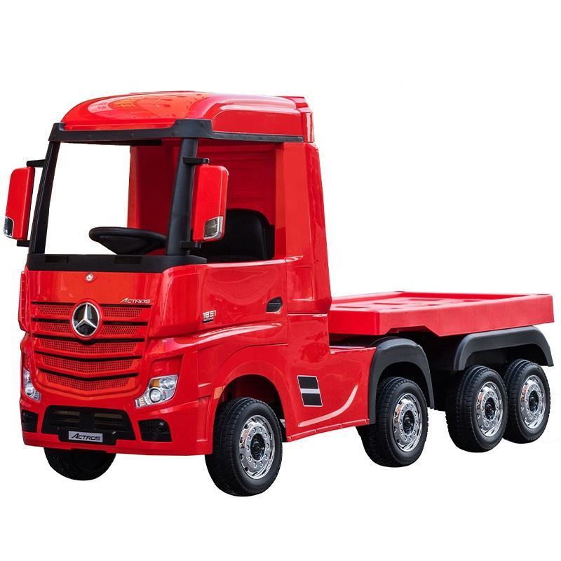 2023 Wholesale Licensed Mercedes Benz 6 Wheels ride on truck kids cars electric ride on 12v kid car with remote control