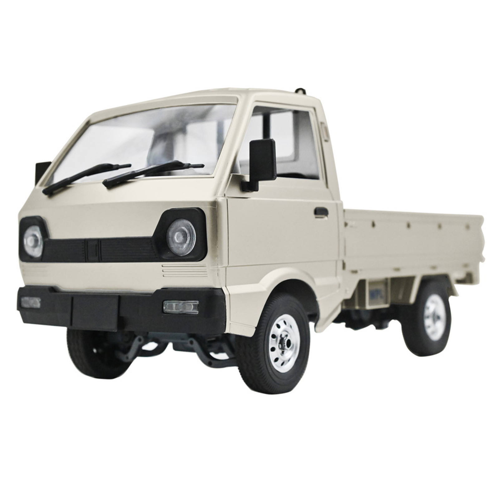 Hot selling D12 MINI 1/16 2.4Ghz 4WD Full Scale On-Road Electric rc car Truck Vehicle Models With LED Light RC Van Trailer