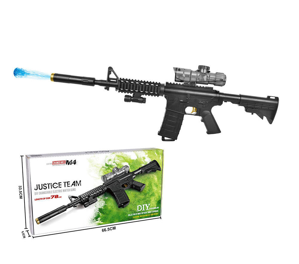 Free Sample Outdoor Activities Toy Gun M4 Plastic Electric Splatter Gel Ball Blaster With Water Beads Gel Bullet