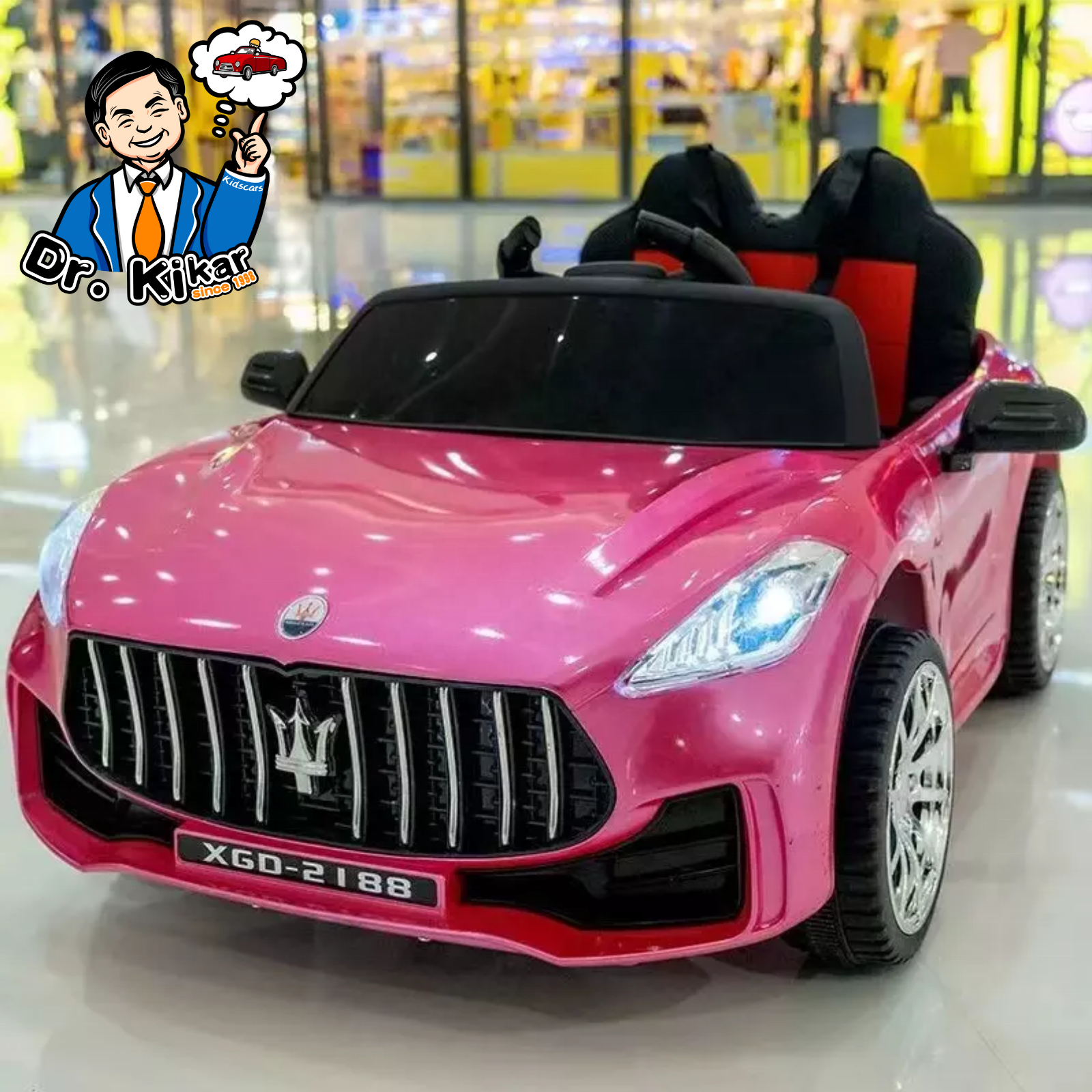 Hot Selling Children's Electric Car Four-wheel Remote Control Baby Toy Car Can Sit In Adult Double Child Car