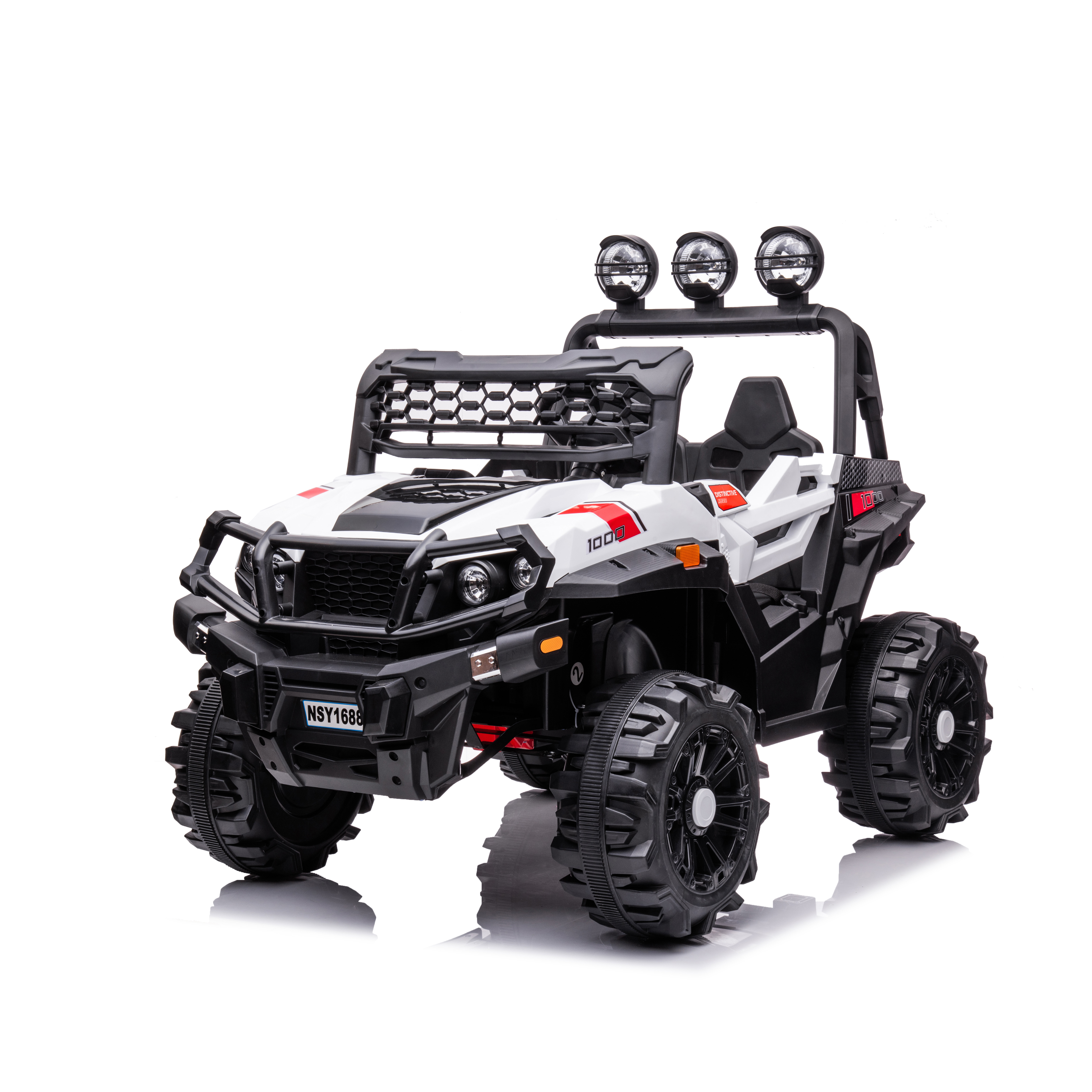 Children's Electric Large Space Four-wheeler Remote Control Can Sit Two People Off-road Toy Car