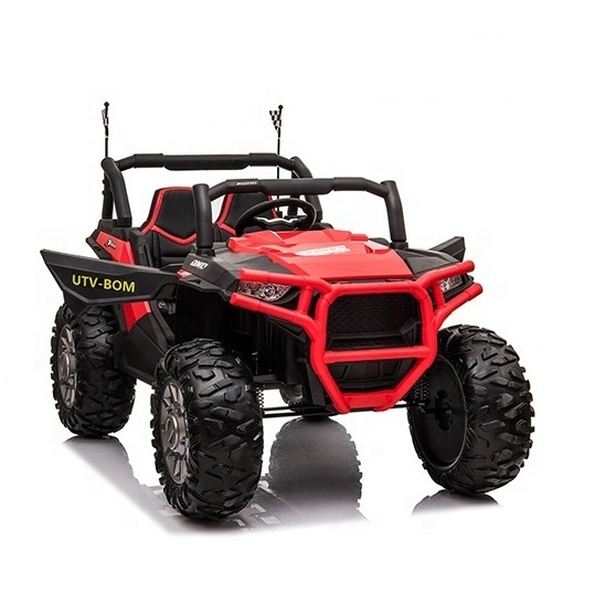 hot selling 12V Battery Powered Kids Electric Ride On Car Off-Road UTV Toy 2 Seater with Parental Remote Control