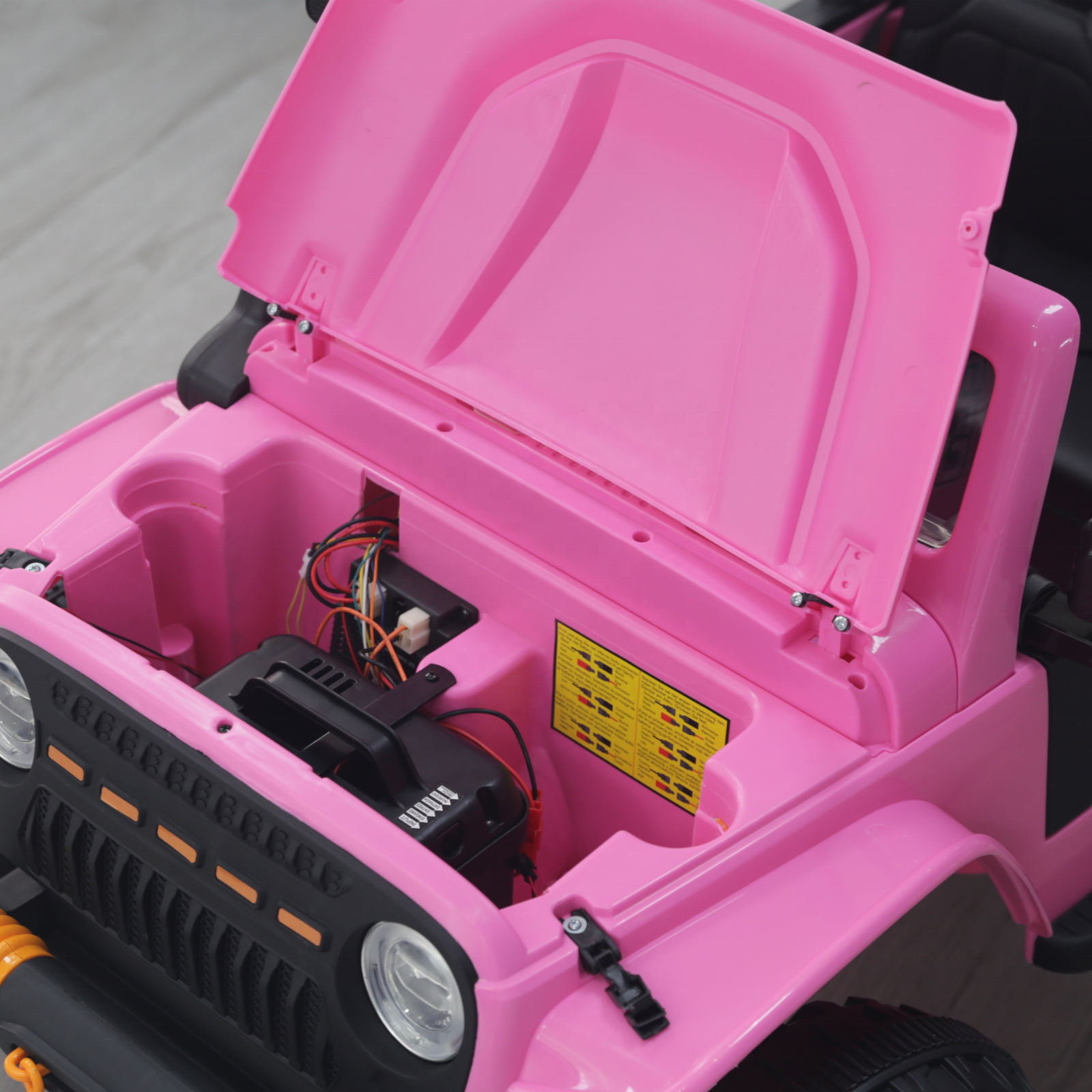 Lorda 2024 new pink outdoor toy car girls ride-on car 24V electric car kids color customization available