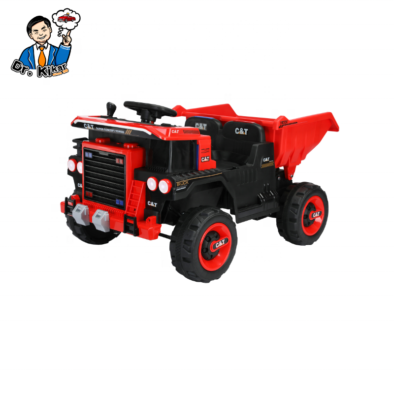 kids cars electric ride on 12v with remote control battery toy  dump truck  Extra large tipping bucket