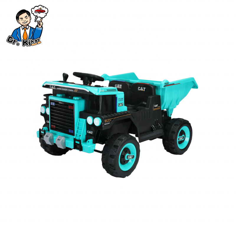 kids cars electric ride on 12v with remote control battery toy  dump truck  Extra large tipping bucket