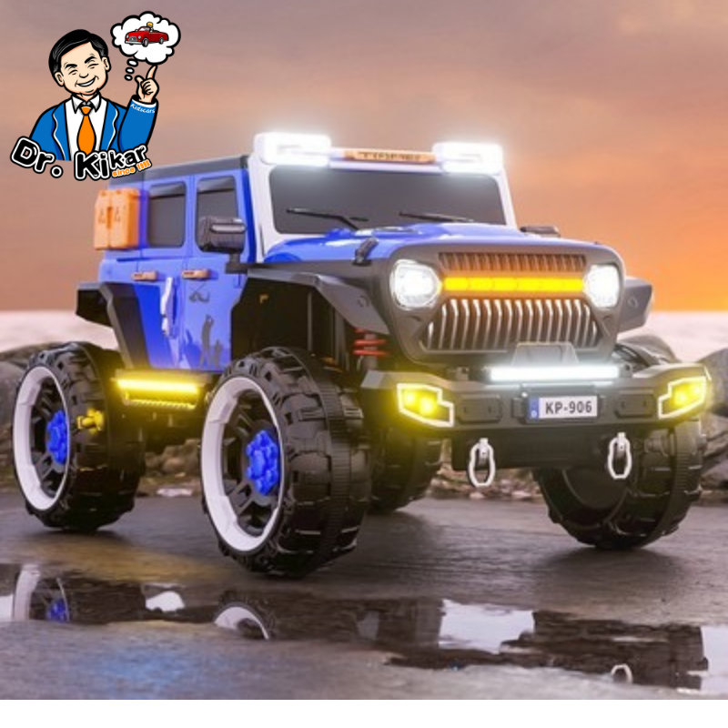 JEEP Cars for kids 4 Wheel Electric Car Ride on Children Car 12V  Plastic Toys Unisex  for children gift