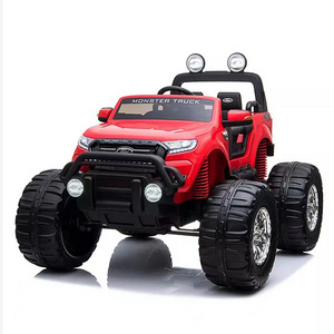 New design 12v electric  Monster truck licensed big kids ride on car