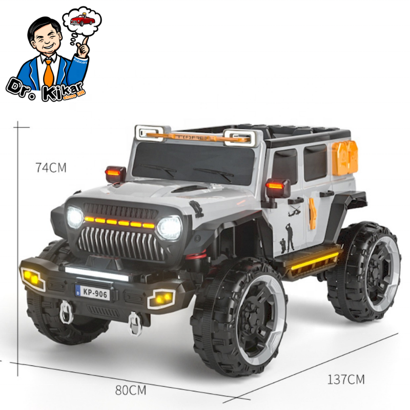 JEEP Cars for kids 4 Wheel Electric Car Ride on Children Car 12V  Plastic Toys Unisex  for children gift