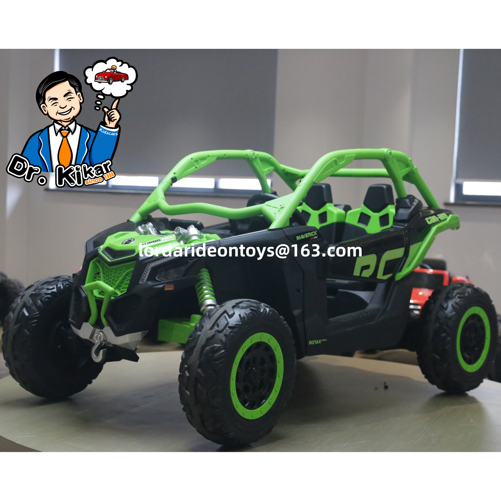 Best price  12v 24v electric kids car Licensed Can-Am Marverick UTV 2 seats children battery ride on car for kids to drive