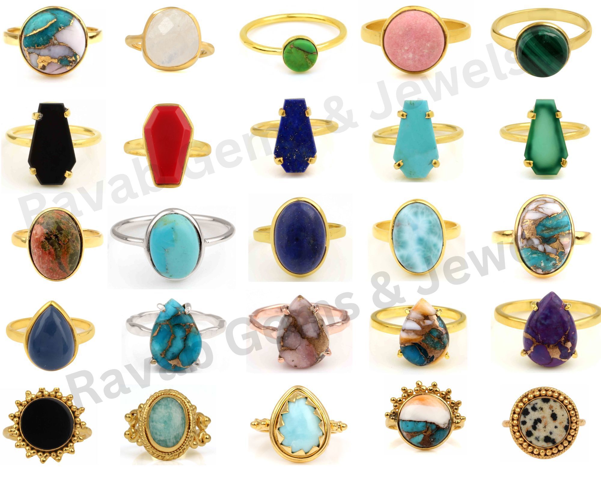 Top Selling Wholesale Bio Tourmaline Doublet Quartz Gemstone Bezel Set 18k Gold plated 925 Sterling Silver Ring Women Jewelry