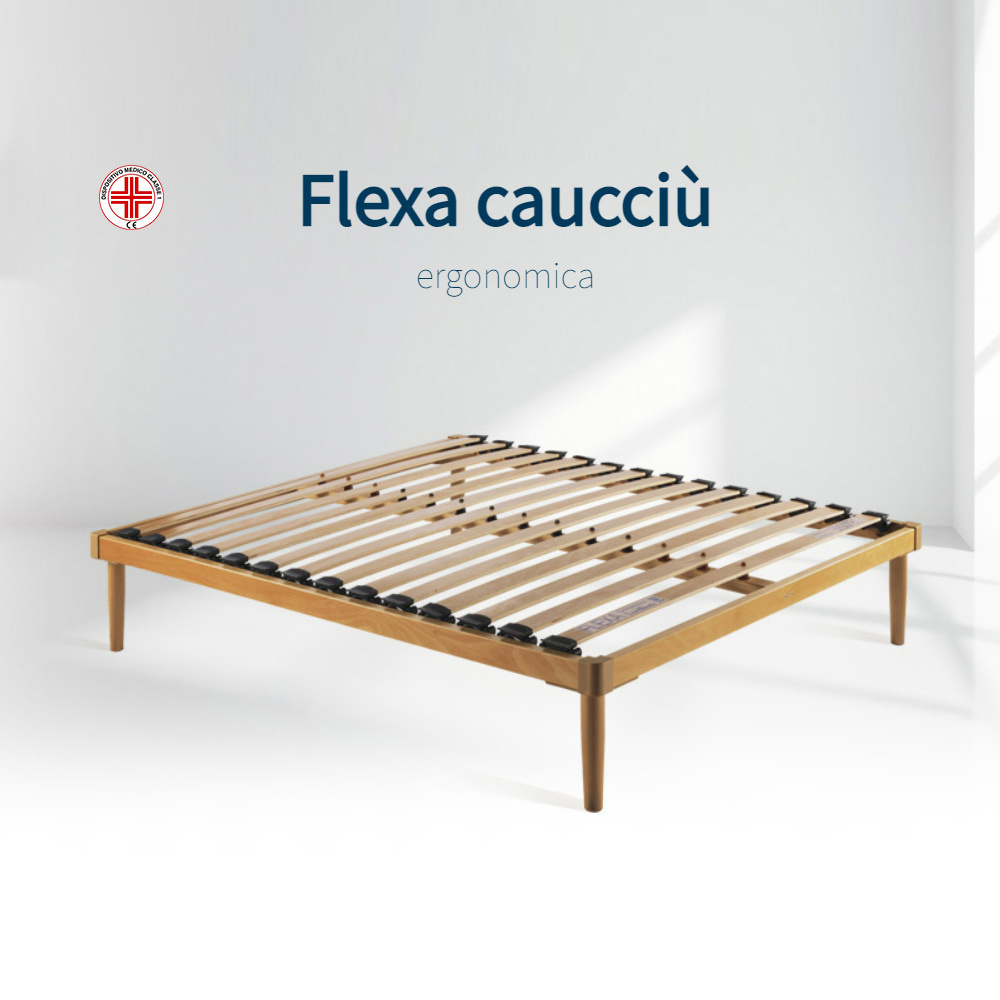 FLEXA CAUCCIU 180x200 Bed bases - tonifying - made in Italy - medical device class 1 - home furniture - bedroom sets