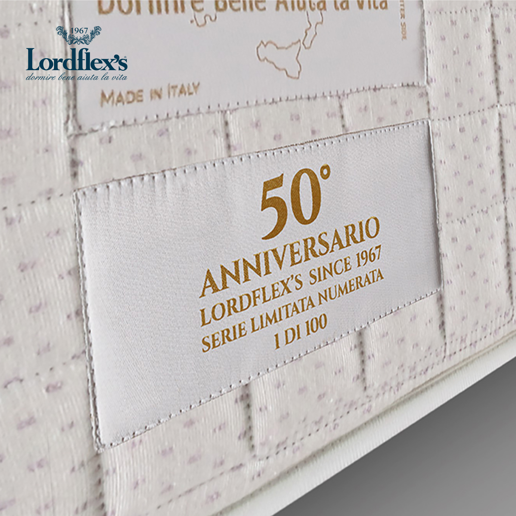 ANNIVERSARY 200x200 - spring mattress - Luxury line made in Italy  - absolute comfort - king size bed - home furniture