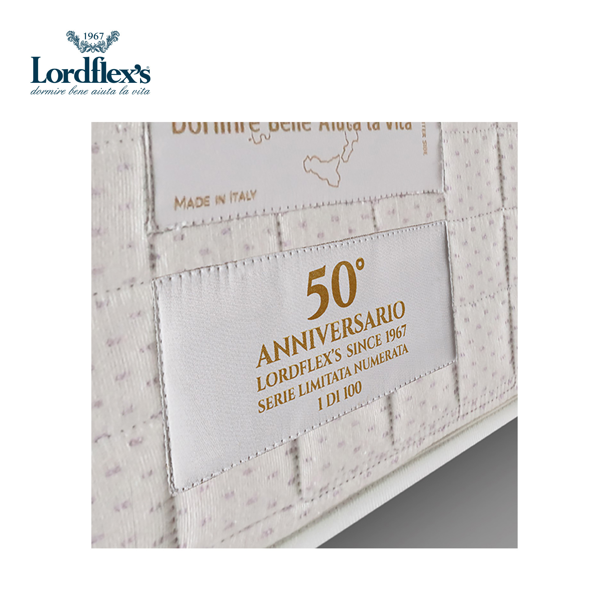 ANNIVERSARY 140x200 - spring mattress - Luxury line made in Italy  - absolute comfort - king size bed - home furniture