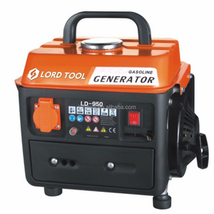 Portable silent Power gasoline gas 950 manual generator