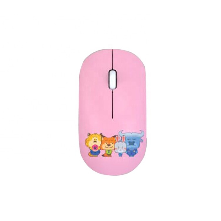 Innovative Water Transfer Colorful Printing Computer Optical Wireless Mouse Custom Mouse for Gift