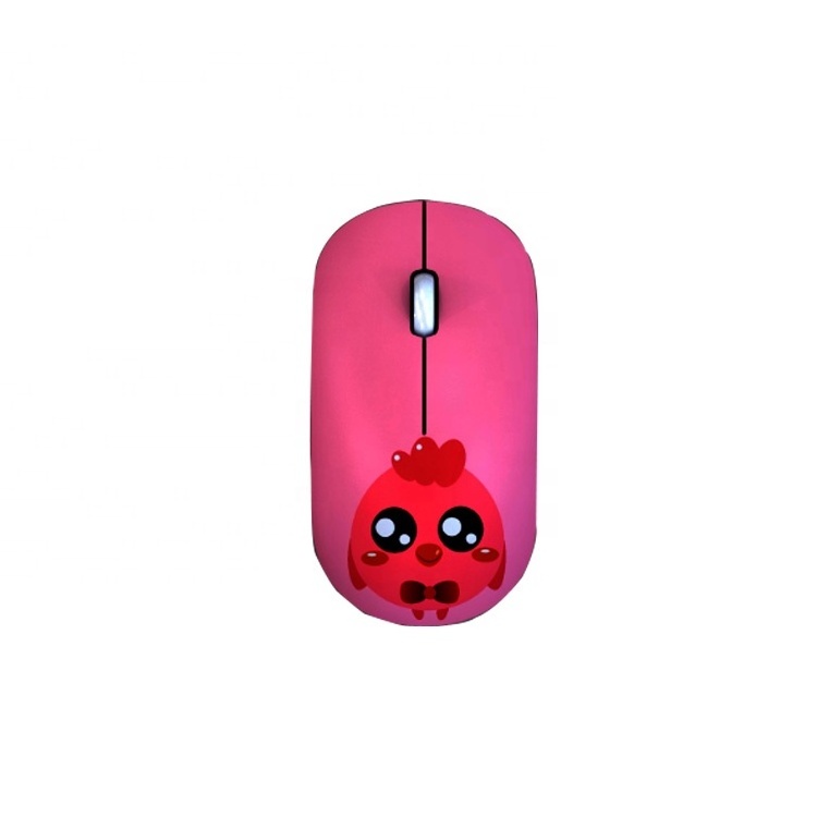 Innovative Water Transfer Colorful Printing Computer Optical Wireless Mouse Custom Mouse for Gift