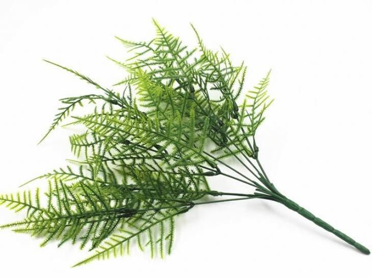 Factory direct CBSC001 home decoration simulation potted plant plastic bamboo grass 35 mesh persian grass artificial fern