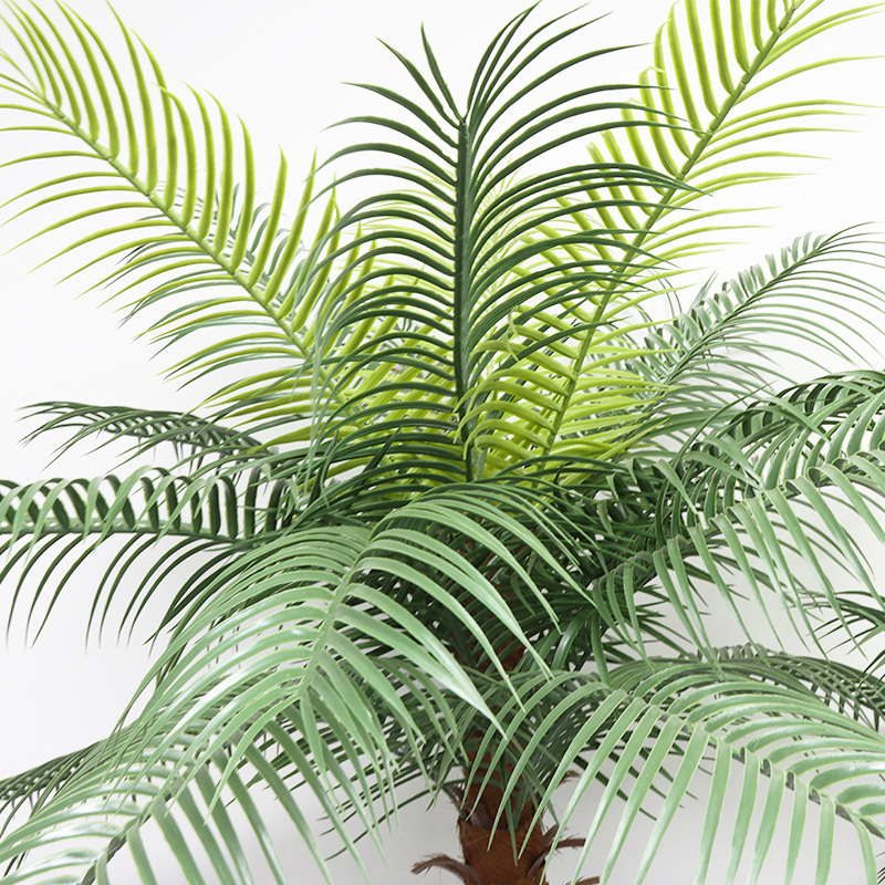 Lorenda PYZS01 cheap price 4.9-8.2ft faux potted bonsai plant coconut palm artificial coconut tree