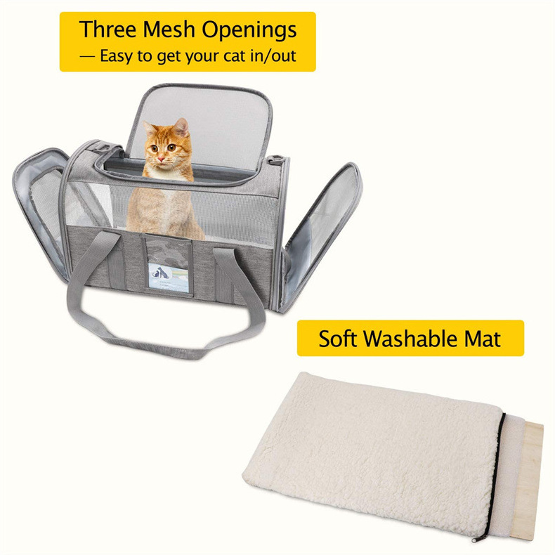 Pet Carrier Airline Approved Cat Carriers for Medium Cats Small Cats