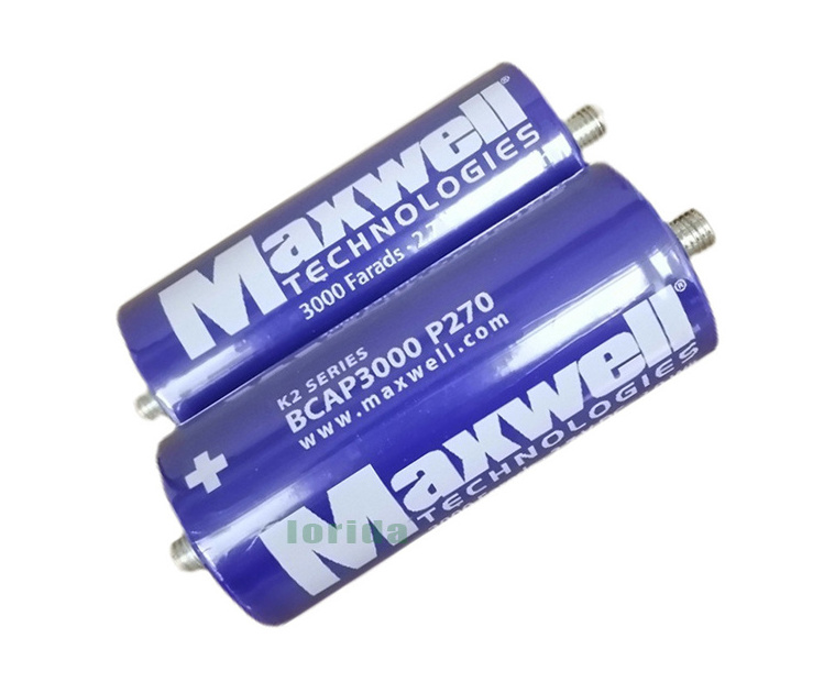 Lorida Low MOQ supercondensador ultracapacitor 3000f farad graphene Power battery 2.7v 3000f super capacitor