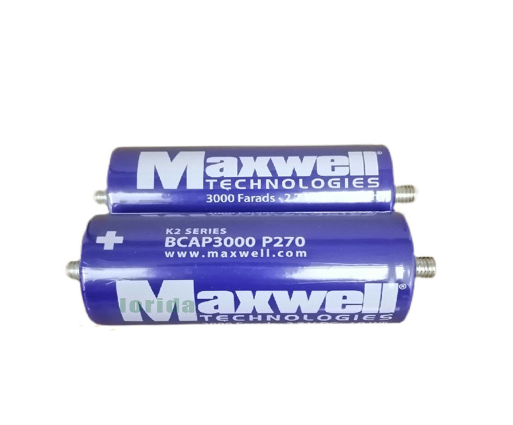 Lorida Low MOQ supercondensador ultracapacitor 3000f farad graphene Power battery 2.7v 3000f super capacitor